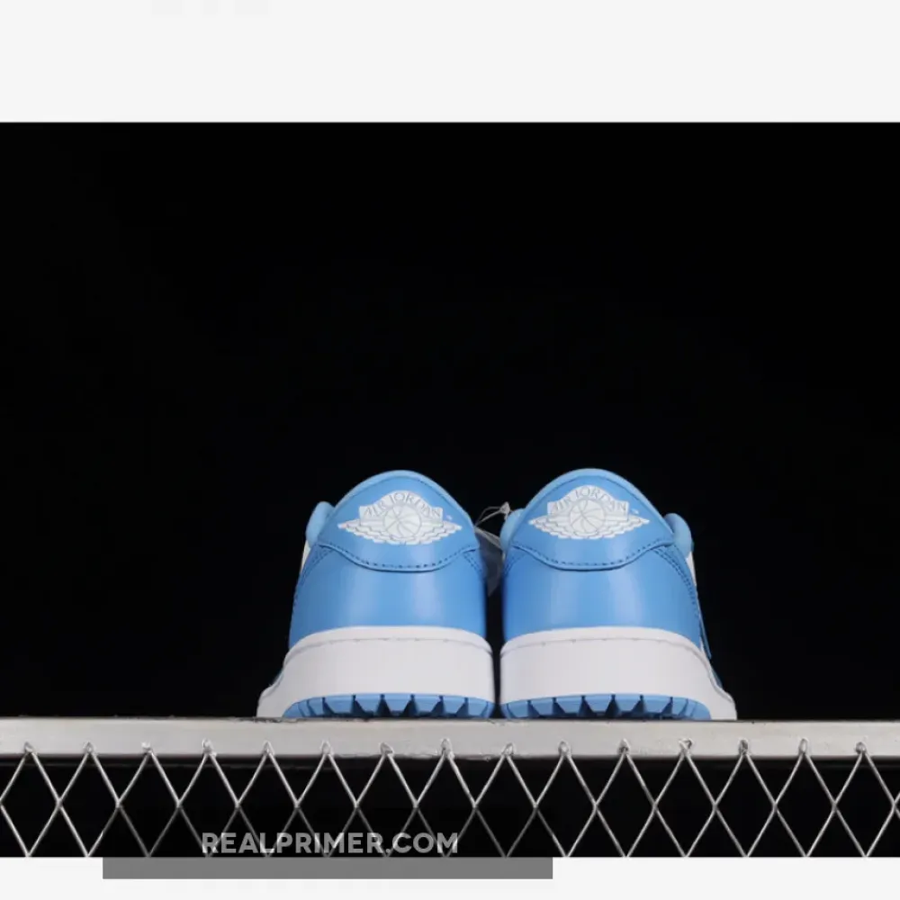 AIR JORDAN 1 LOW GOLF UNC WHITE/UNIVERSITY BLUE DD9315-100