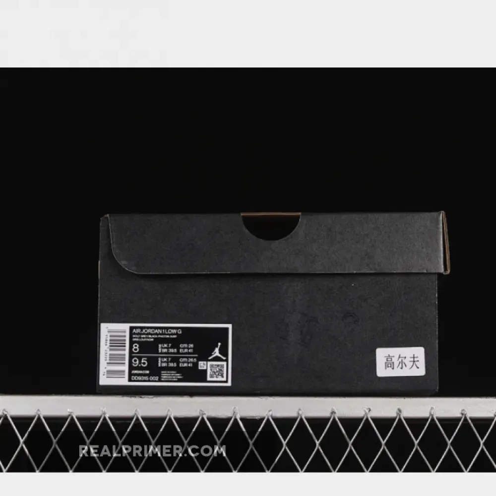 AIR JORDAN 1 LOW GOLF WOLF GREY/PHOTON DUST/WHITE/BLACK DD9315-002