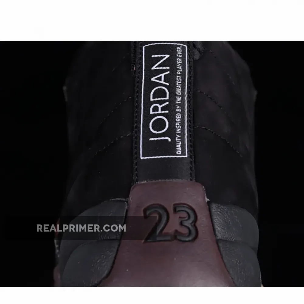 A MA MANIÉRE X AIR JORDAN 12 RETRO BLACK/BLACK/BURGUNDY CRUSH DV6989-001