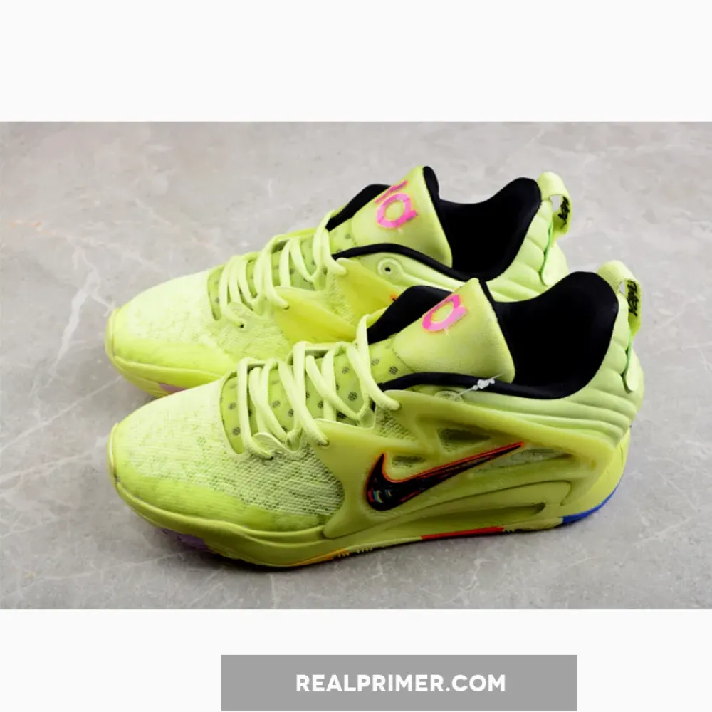 KD 15 AIMBOT LIGHT LEMON TWIST/BLACK/FUCHSIA DREAM/BRIGHT CRIMSON DM1056-700