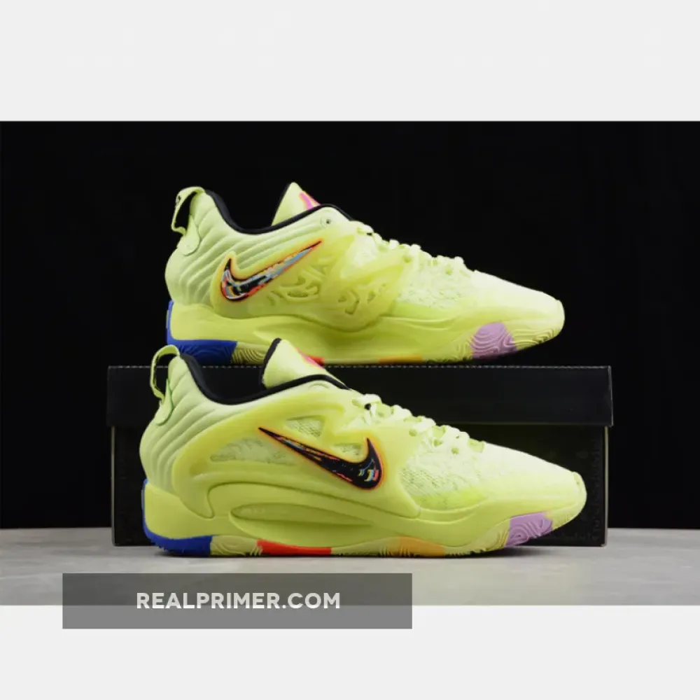 KD 15 AIMBOT LIGHT LEMON TWIST/BLACK/FUCHSIA DREAM/BRIGHT CRIMSON DM1056-700