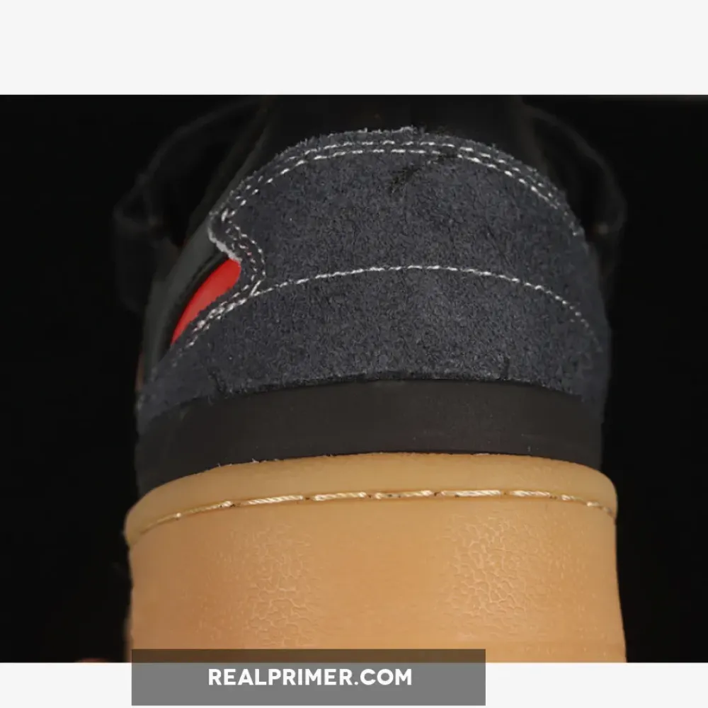 MIDWEST KIDS X FORUM 84 LOW SHOES CORE BLACK/CLEAR WHITE-RED GW0035