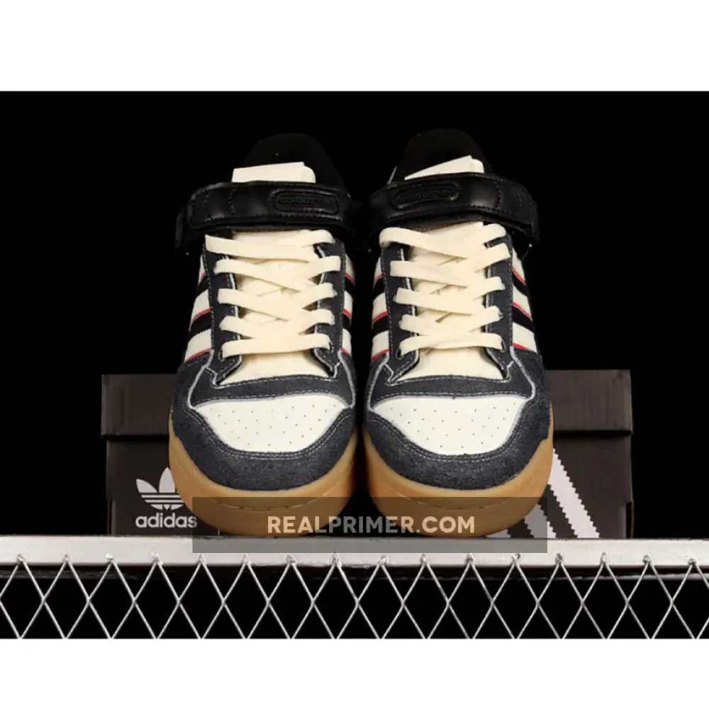 MIDWEST KIDS X FORUM 84 LOW SHOES CORE BLACK/CLEAR WHITE-RED GW0035