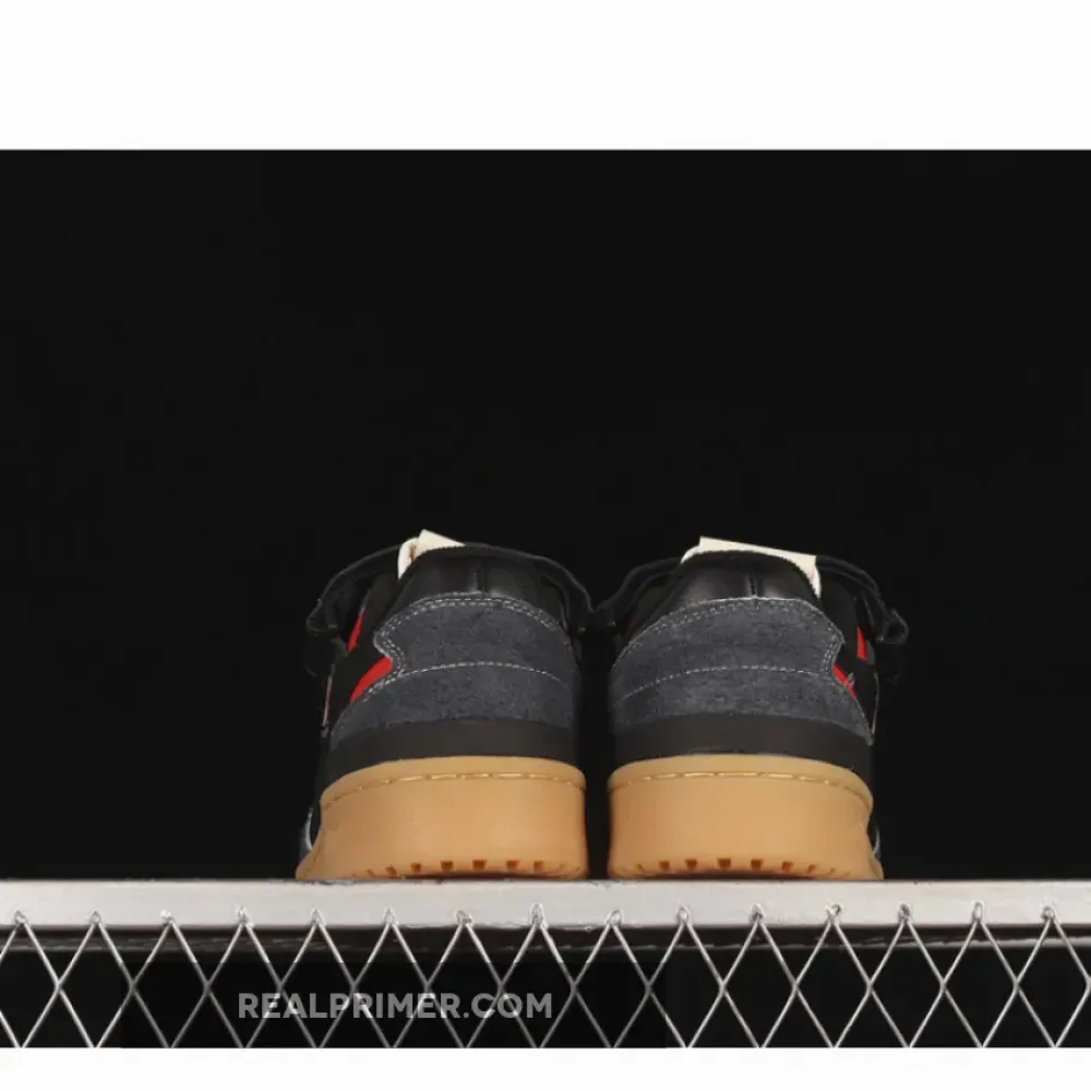 MIDWEST KIDS X FORUM 84 LOW SHOES CORE BLACK/CLEAR WHITE-RED GW0035