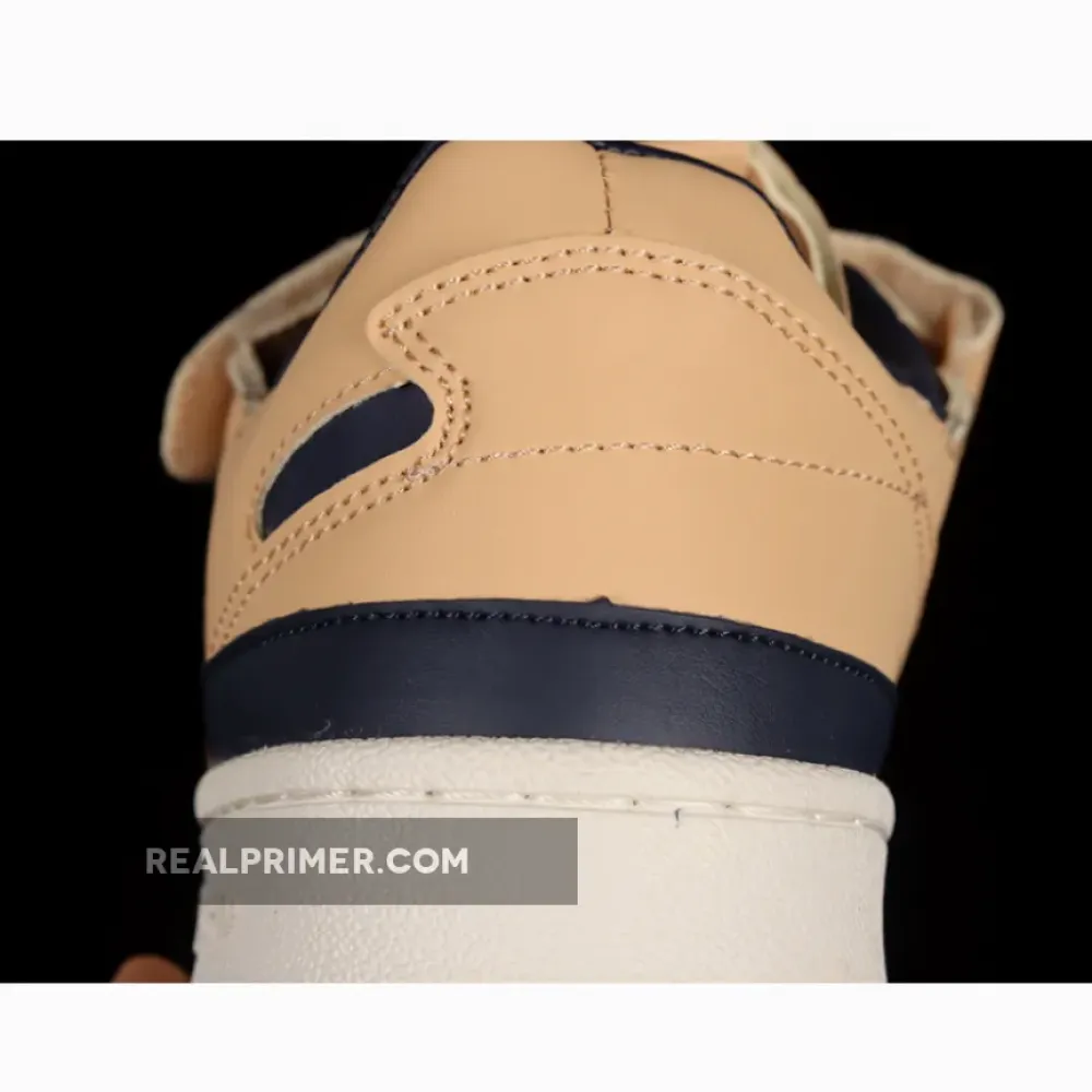 FORUM 84 LOW SHOES BEIGE/BLUE THREAD-GOLD METALLIC FY7792