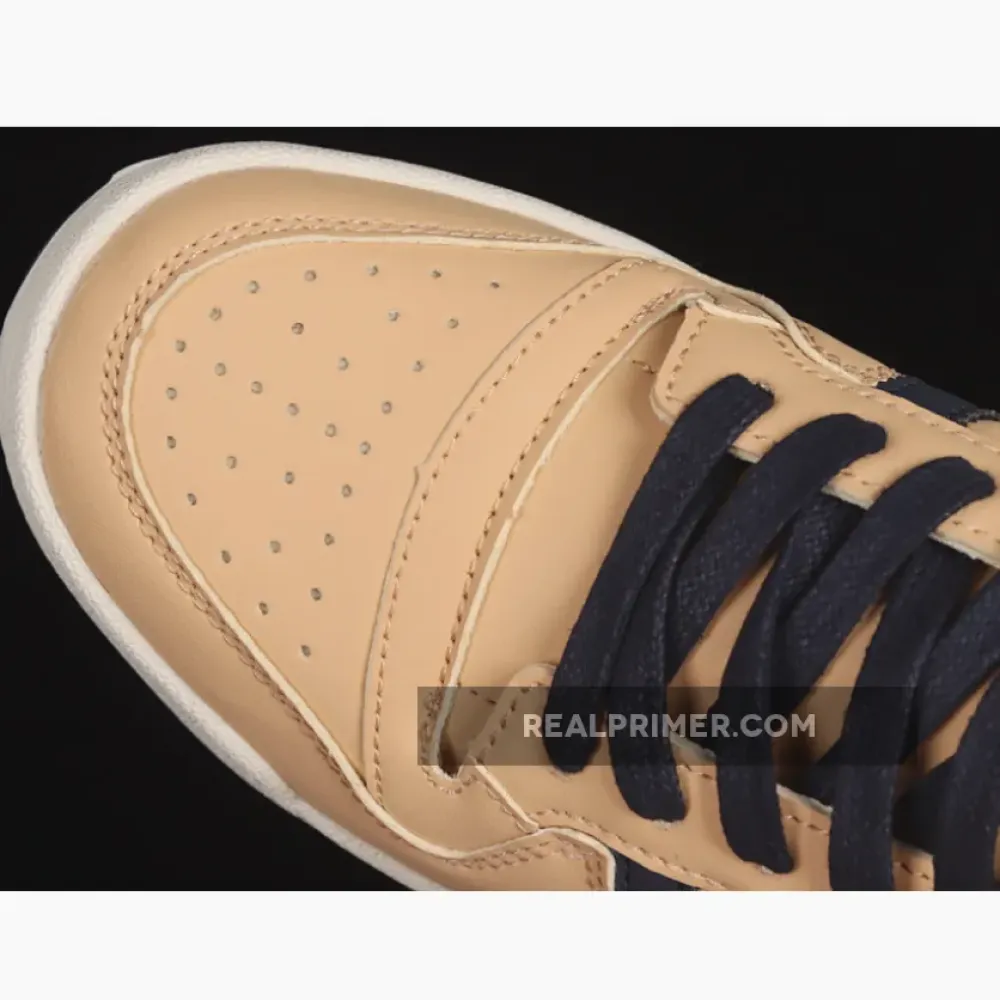 FORUM 84 LOW SHOES BEIGE/BLUE THREAD-GOLD METALLIC FY7792