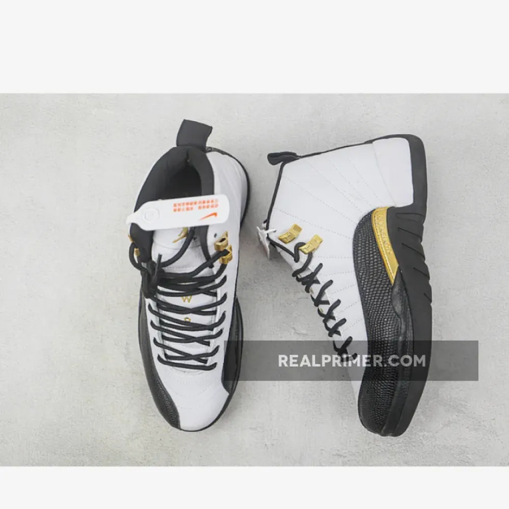 AIR JORDAN 12 RETRO ROYALTY WHITE/BLACK/METALLIC GOLD CT8013-170