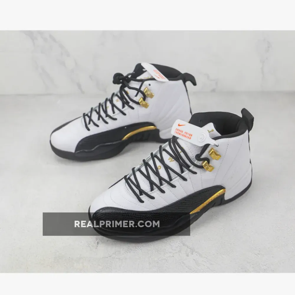AIR JORDAN 12 RETRO ROYALTY WHITE/BLACK/METALLIC GOLD CT8013-170