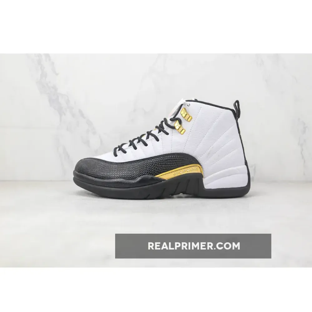 AIR JORDAN 12 RETRO ROYALTY WHITE/BLACK/METALLIC GOLD CT8013-170