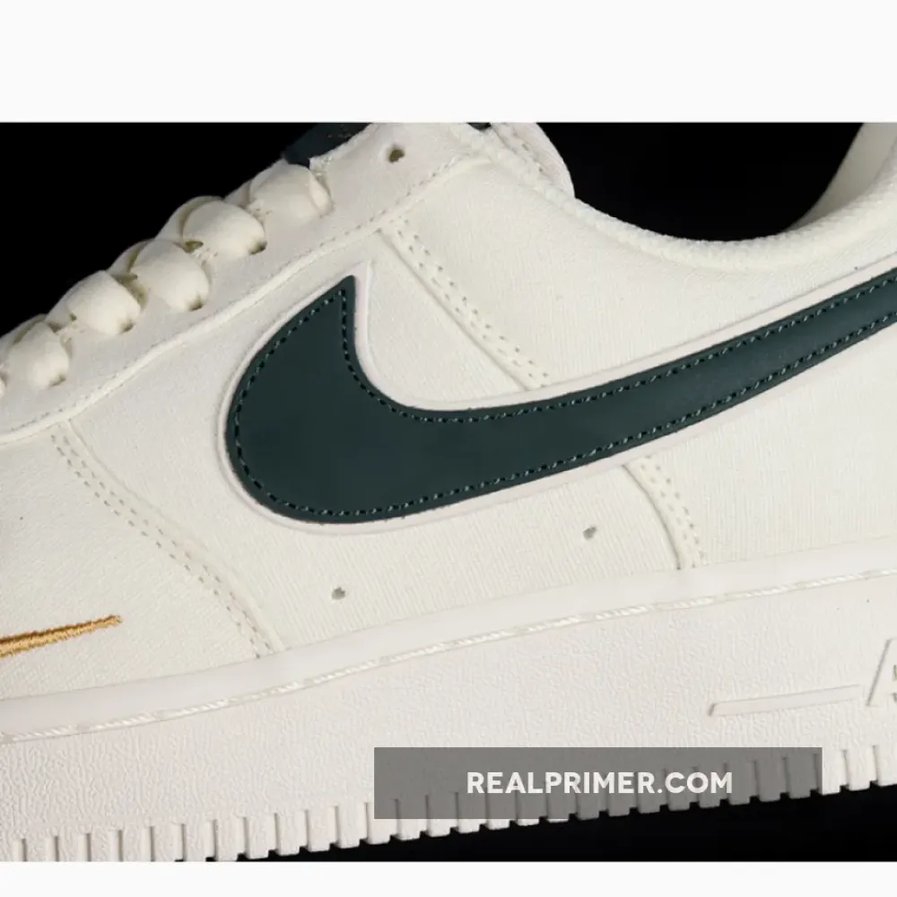 AIR FORCE 1 LOW 07 WHITE/DARK GREEN/GOLD MN5696-309