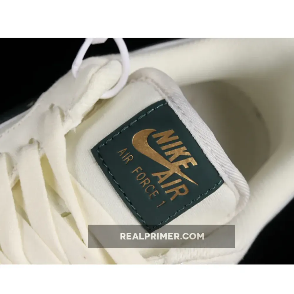 AIR FORCE 1 LOW 07 WHITE/DARK GREEN/GOLD MN5696-309