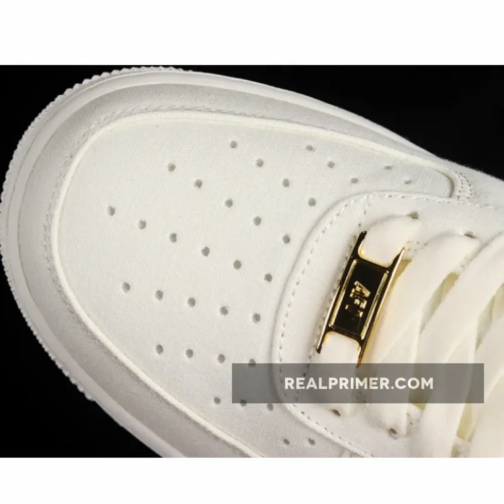 AIR FORCE 1 LOW 07 WHITE/DARK GREEN/GOLD MN5696-309