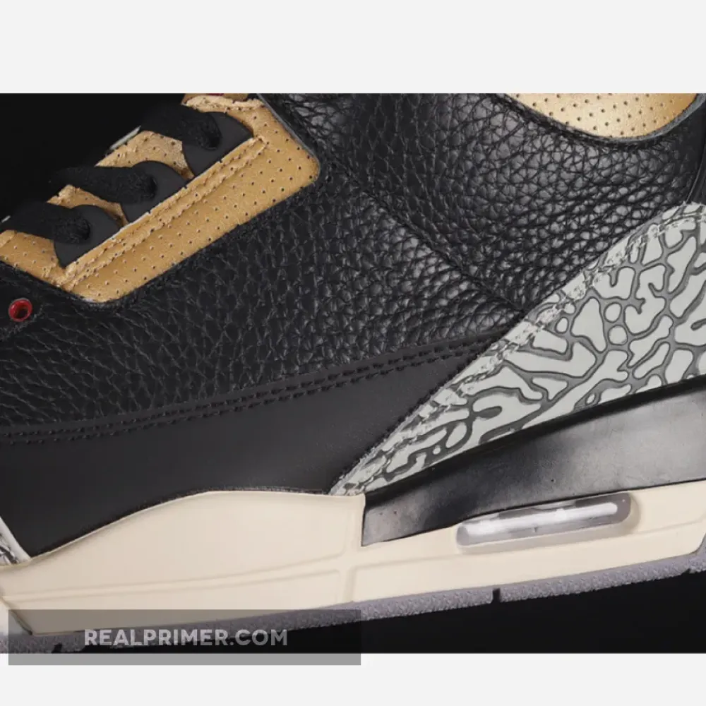 AIR JORDAN 3 RETRO BLACK/GOLD/WHITE CK9246-067