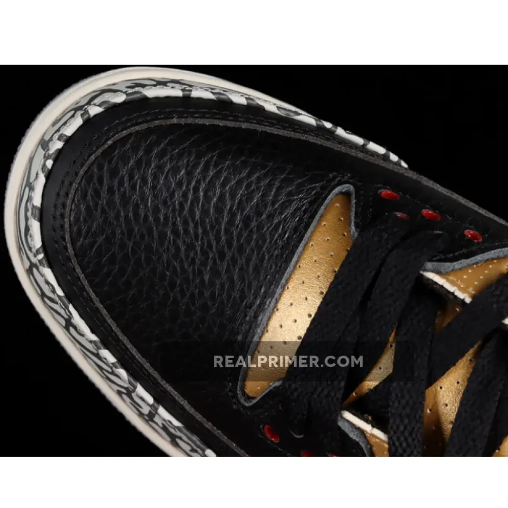 AIR JORDAN 3 RETRO BLACK/GOLD/WHITE CK9246-067