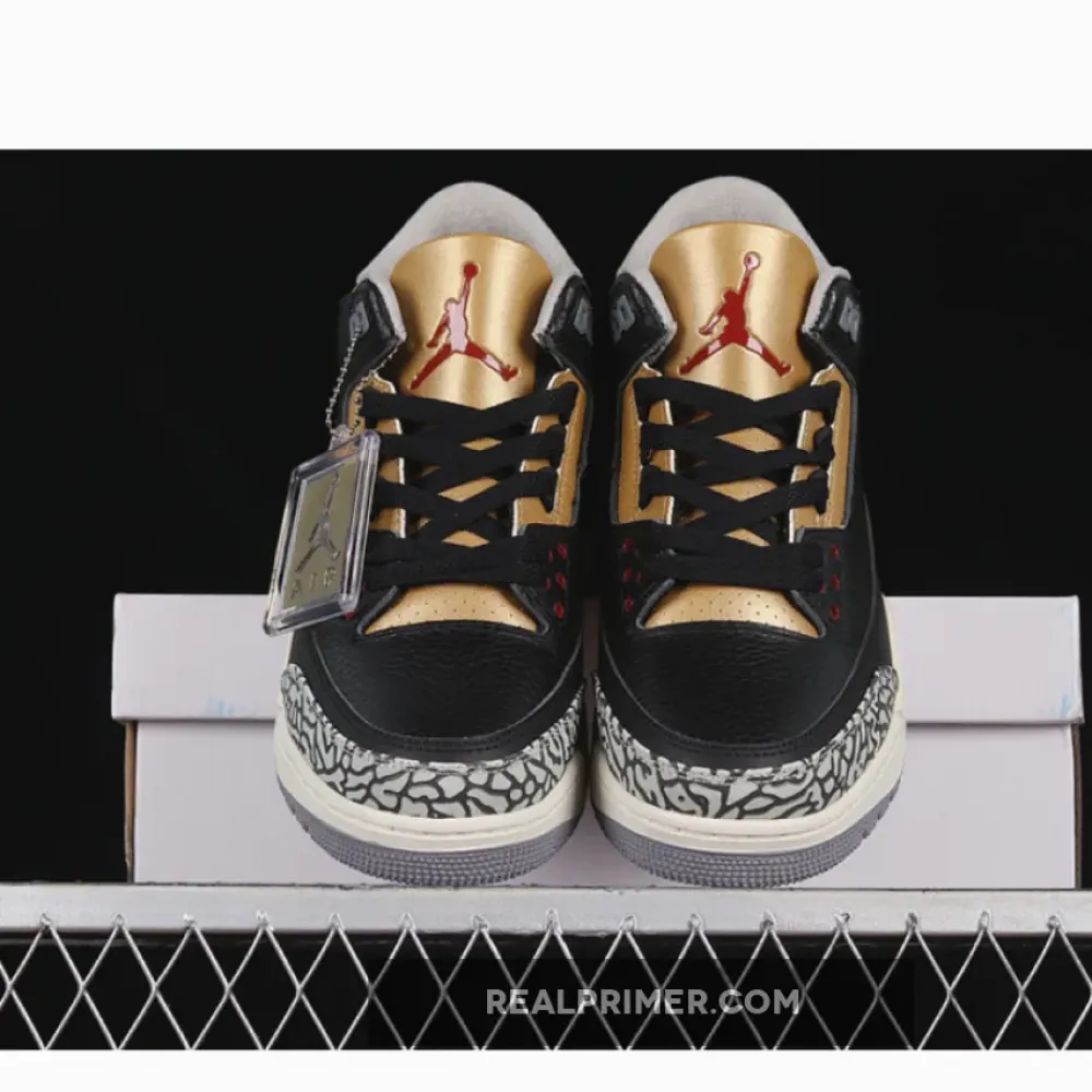AIR JORDAN 3 RETRO BLACK/GOLD/WHITE CK9246-067