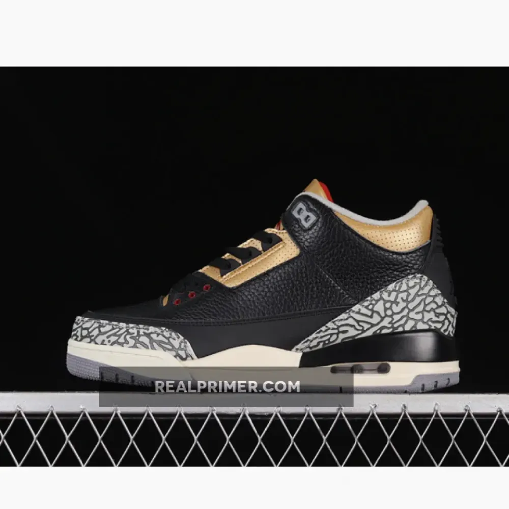 AIR JORDAN 3 RETRO BLACK/GOLD/WHITE CK9246-067