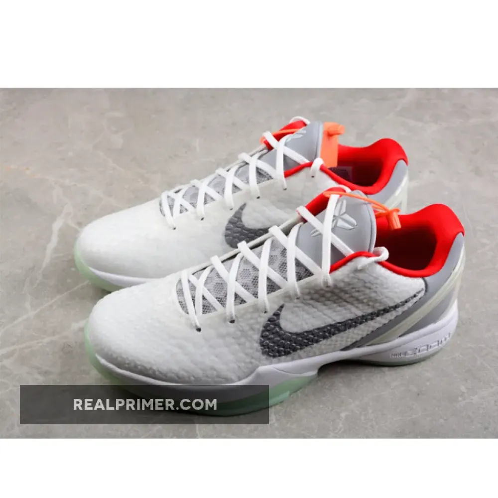 KOBE VI PROTRO WHITE/WOLF GREY/UNIVERSITY RED 996904-100