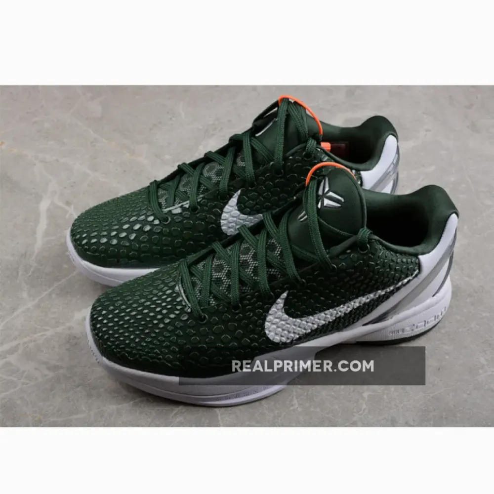 ZOOM KOBE 6 TB GORGE GREEN/WHITE-METALLIC SILVER 454142-300