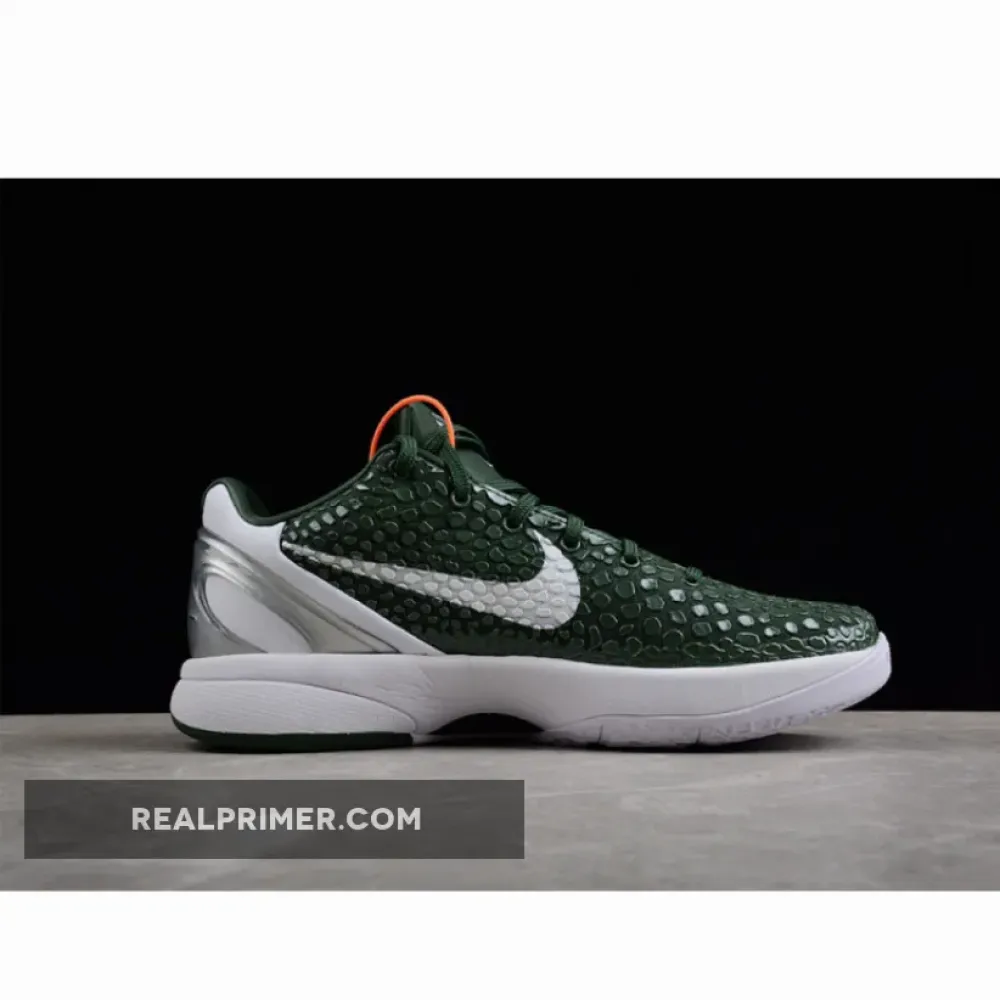 ZOOM KOBE 6 TB GORGE GREEN/WHITE-METALLIC SILVER 454142-300