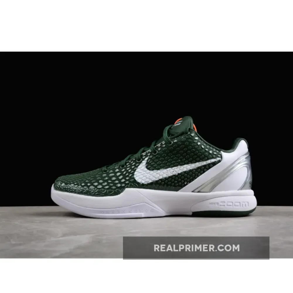 ZOOM KOBE 6 TB GORGE GREEN/WHITE-METALLIC SILVER 454142-300
