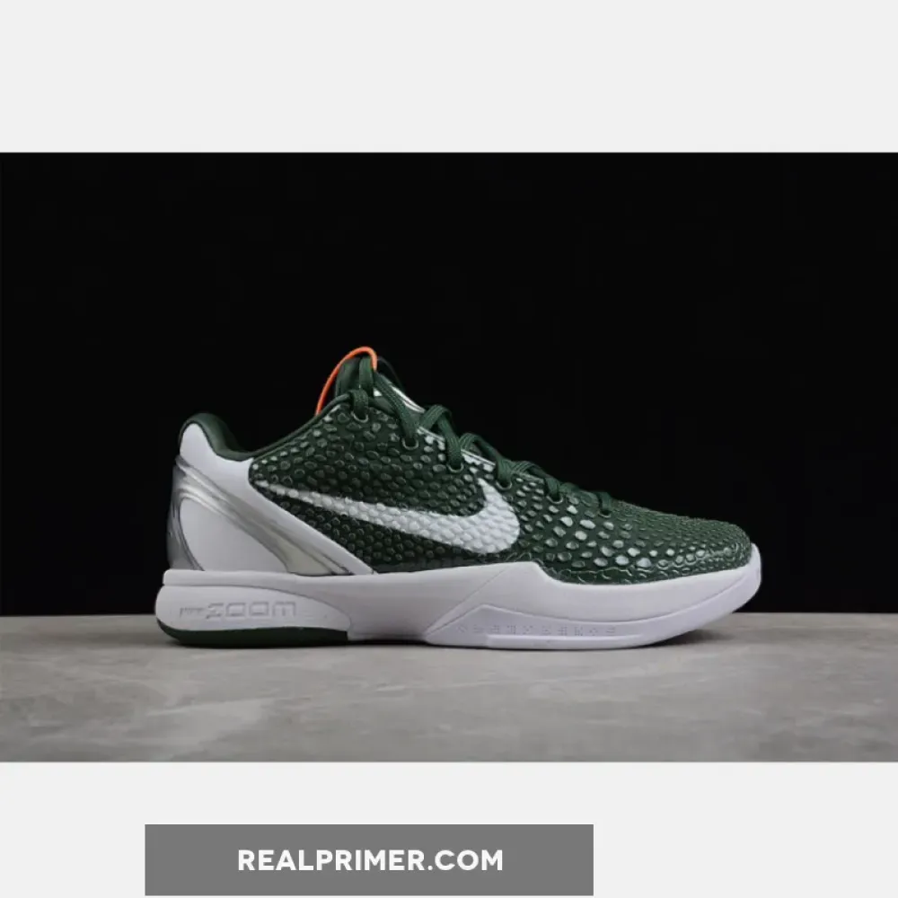 ZOOM KOBE 6 TB GORGE GREEN/WHITE-METALLIC SILVER 454142-300