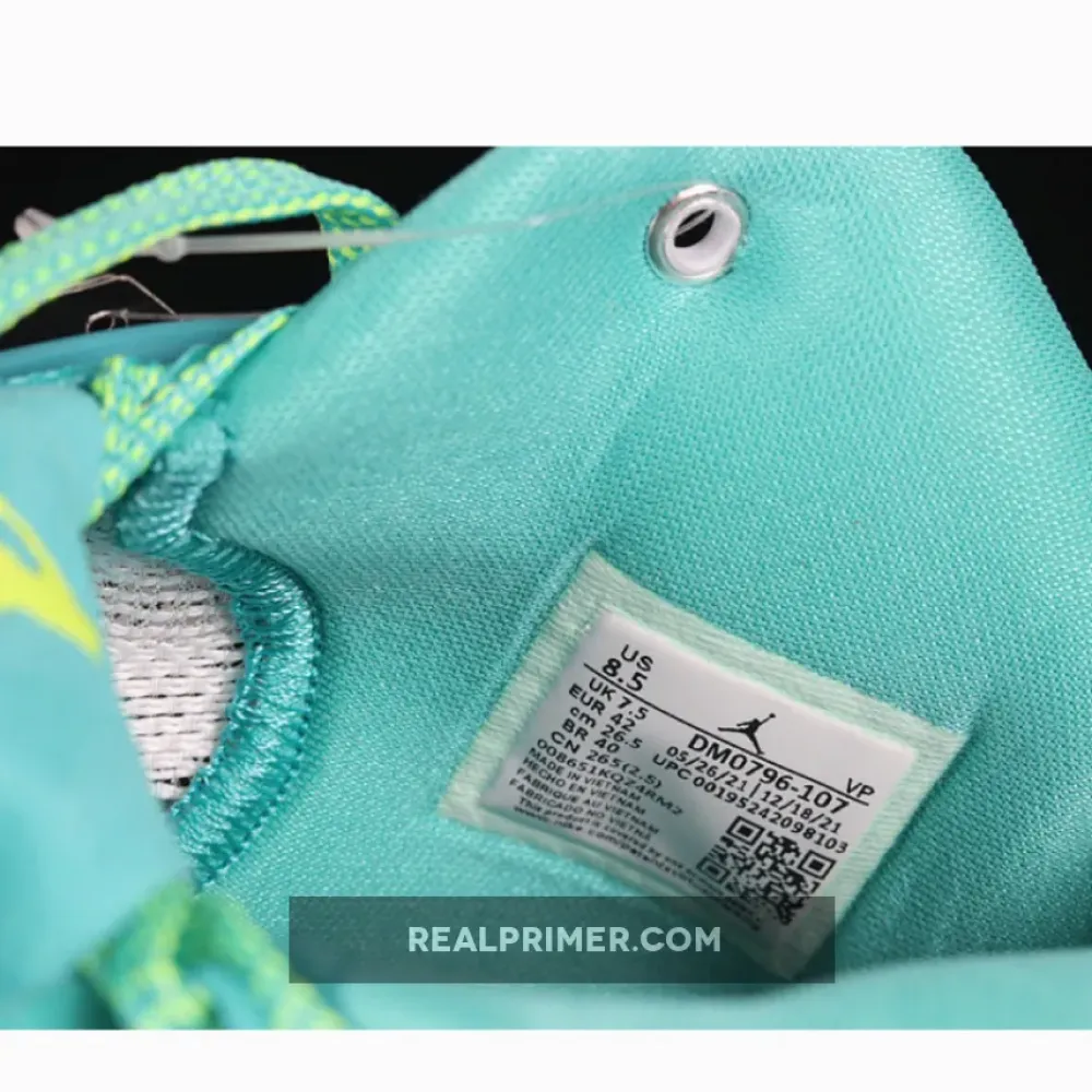 GUO AILUN X AIR JORDAN 36 PF GLOBAL GAME WHITE/TEAL/LIME GREEN DM0796-107