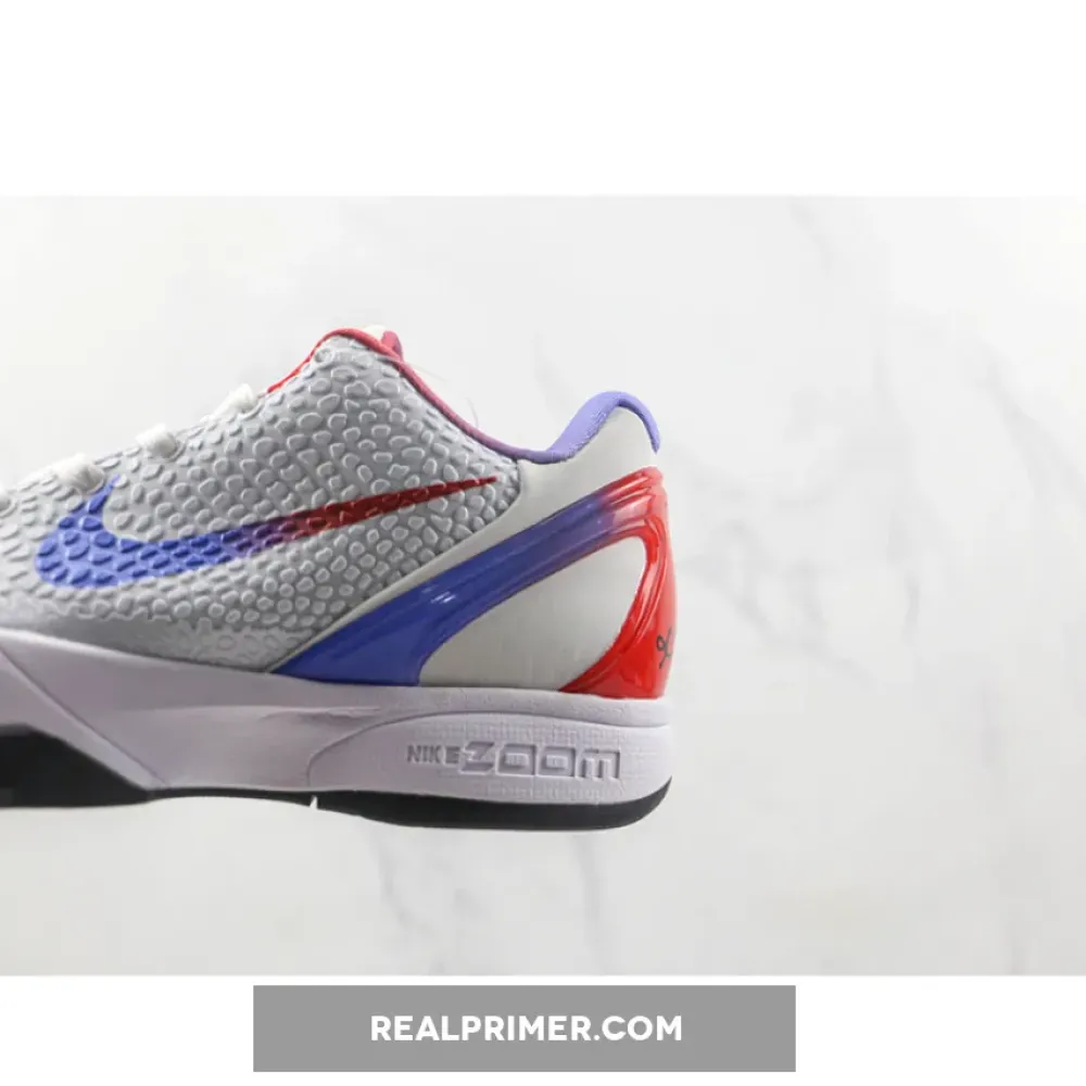 ZOOM KOBE 6 PROTRO WHITE/BLUE/RED CW2190-146