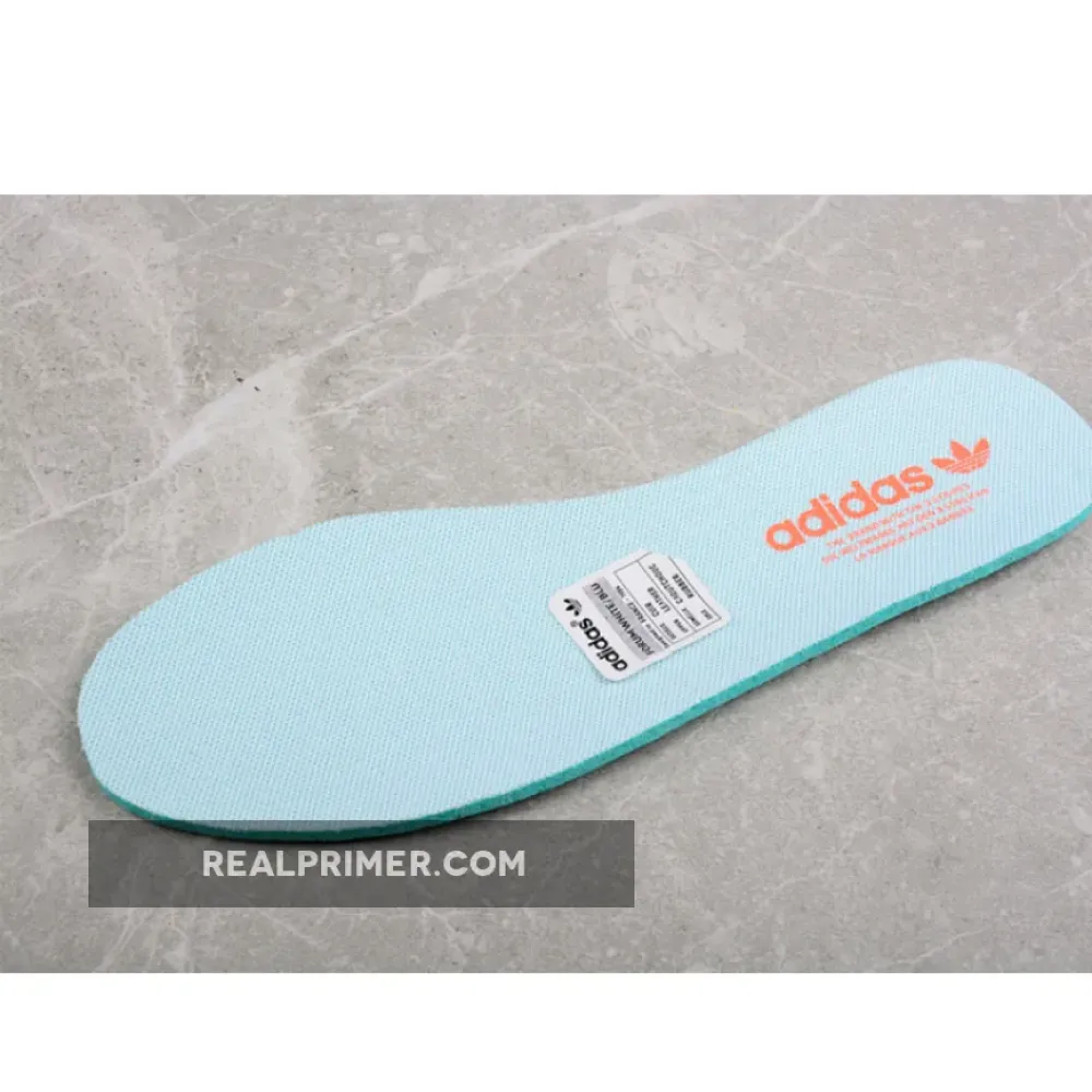 FORUM 84 LOW FLEECE WHITE/GREEN-ORANGE GY4125