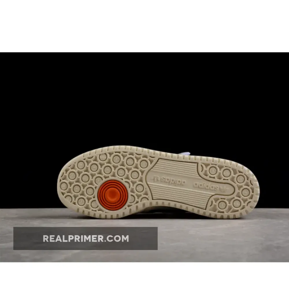 FORUM 84 LOW FLEECE WHITE/GREEN-ORANGE GY4125