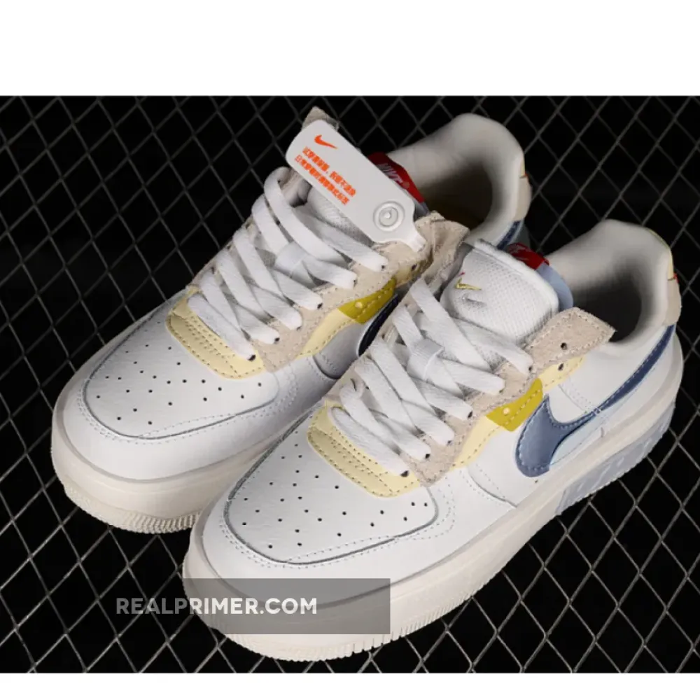 AIR FORCE 1 FONTANKA SET TO RISE WHITE/PHANTOM/LEMON DROP/LIGHT MARINE DV2175-100