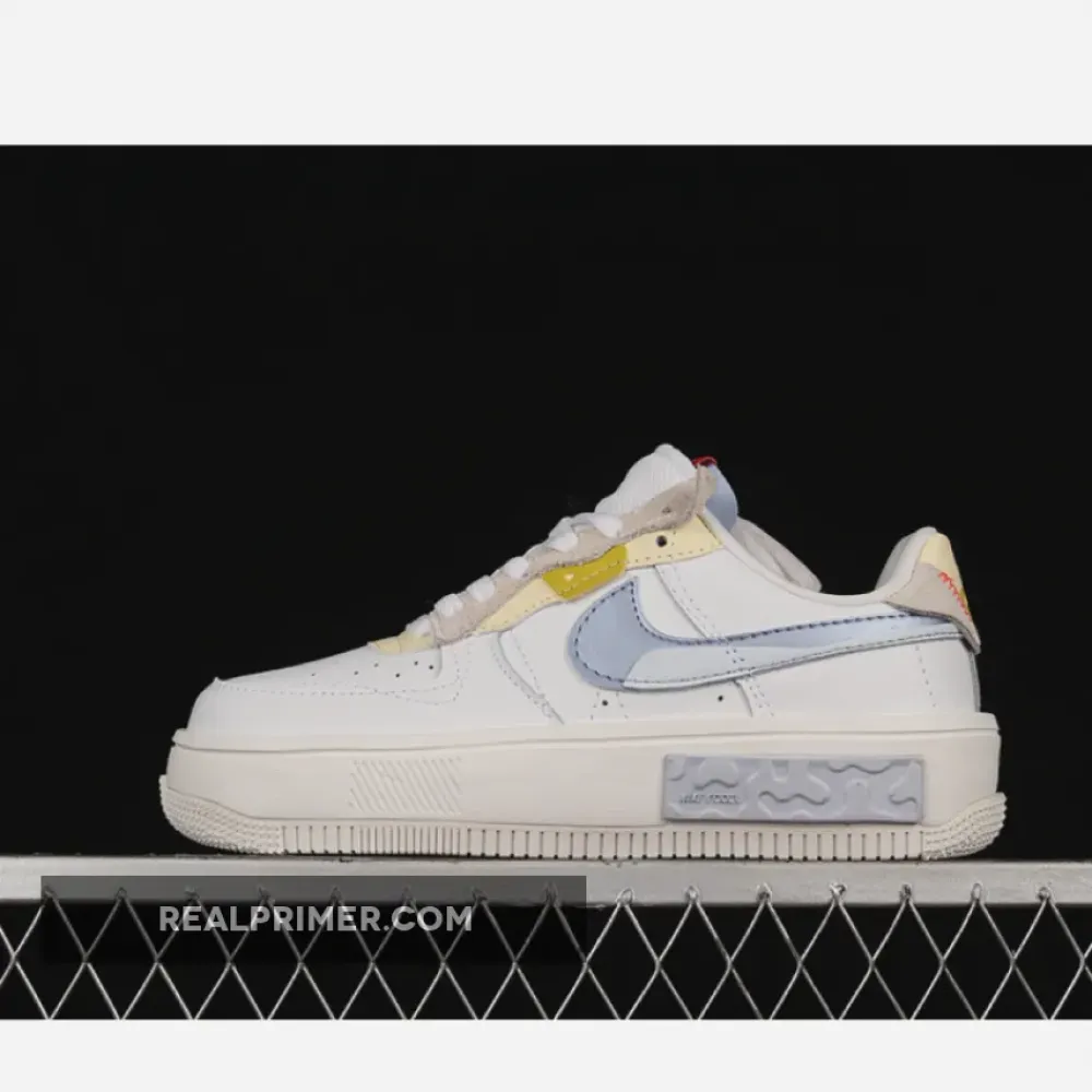 AIR FORCE 1 FONTANKA SET TO RISE WHITE/PHANTOM/LEMON DROP/LIGHT MARINE DV2175-100