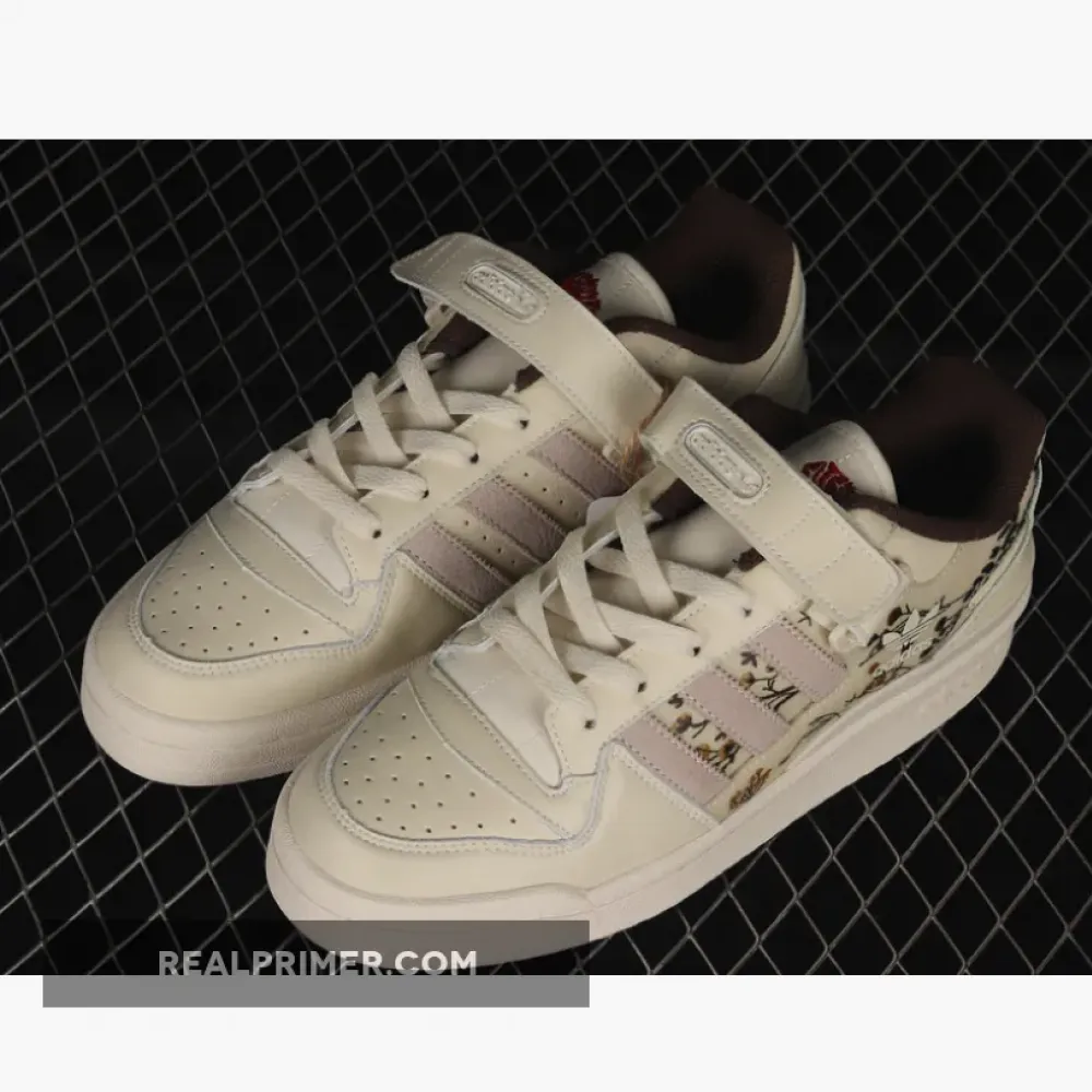 FORUM 84 LOW CREAM WHITE/ICE PURPLE/BROWN GV6707