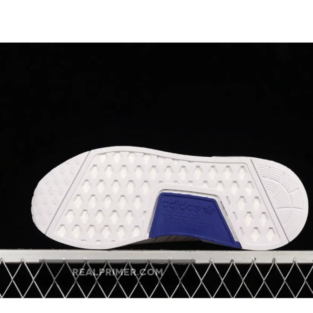 NMD_R1 V2 SHOES CLOUD WHITE/CORE BLACK/BOLD BLUE GX0544