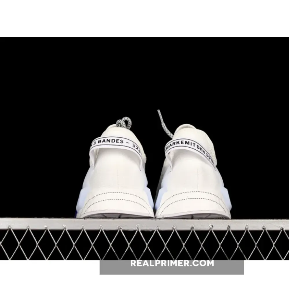 NMD_R1 V2 SHOES CLOUD WHITE/CORE BLACK/BOLD BLUE GX0544