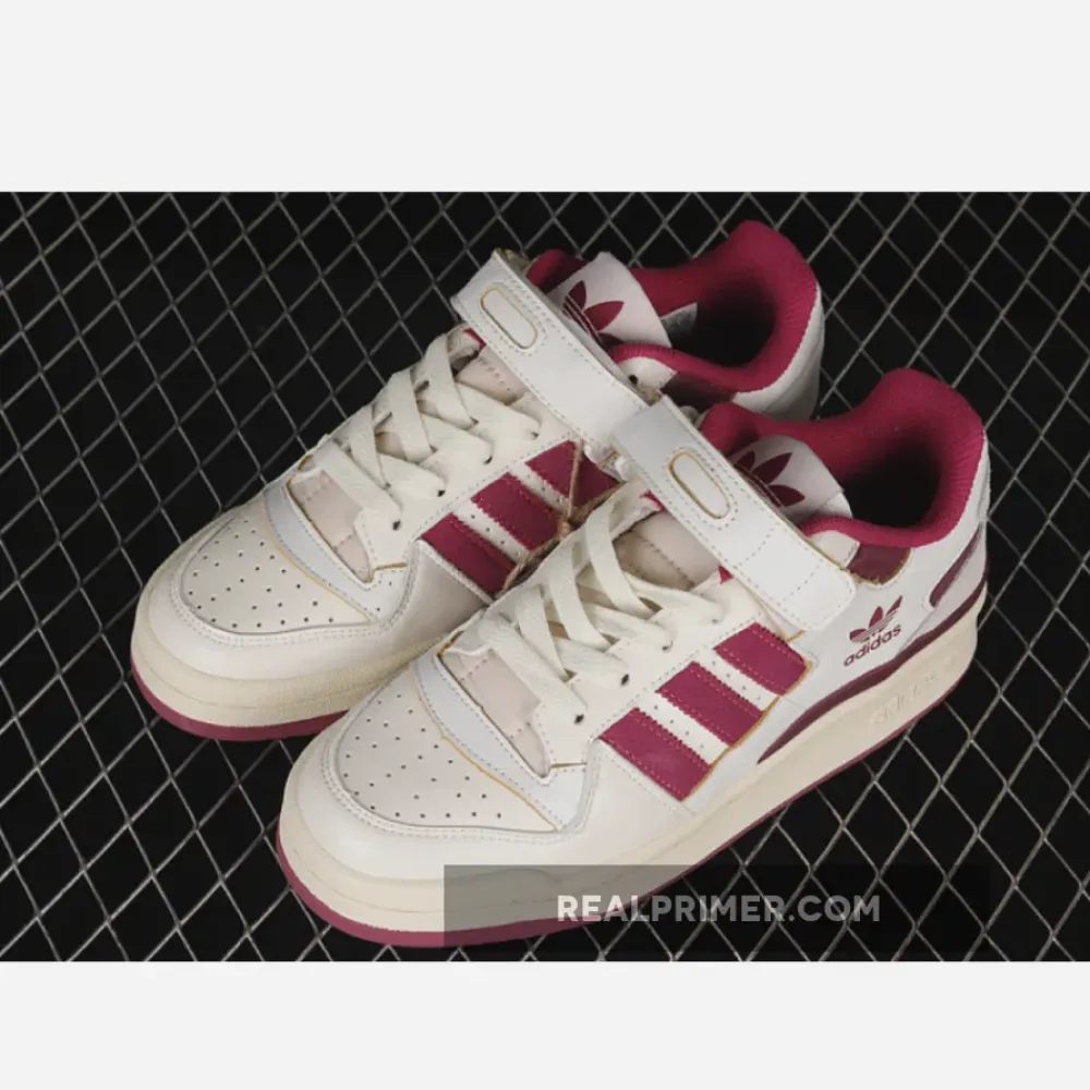 FORUM 84 LOW SHOES CLOUD WHITE/POWER BERRY GV9114