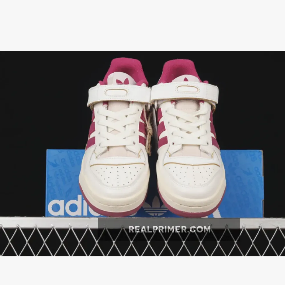 FORUM 84 LOW SHOES CLOUD WHITE/POWER BERRY GV9114