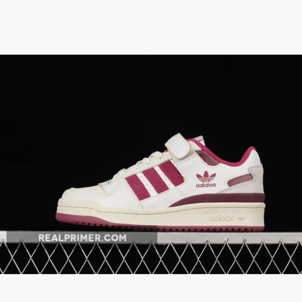 FORUM 84 LOW SHOES CLOUD WHITE/POWER BERRY GV9114