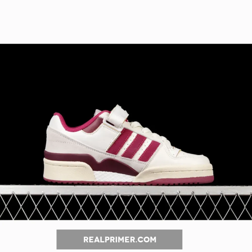 FORUM 84 LOW SHOES CLOUD WHITE/POWER BERRY GV9114