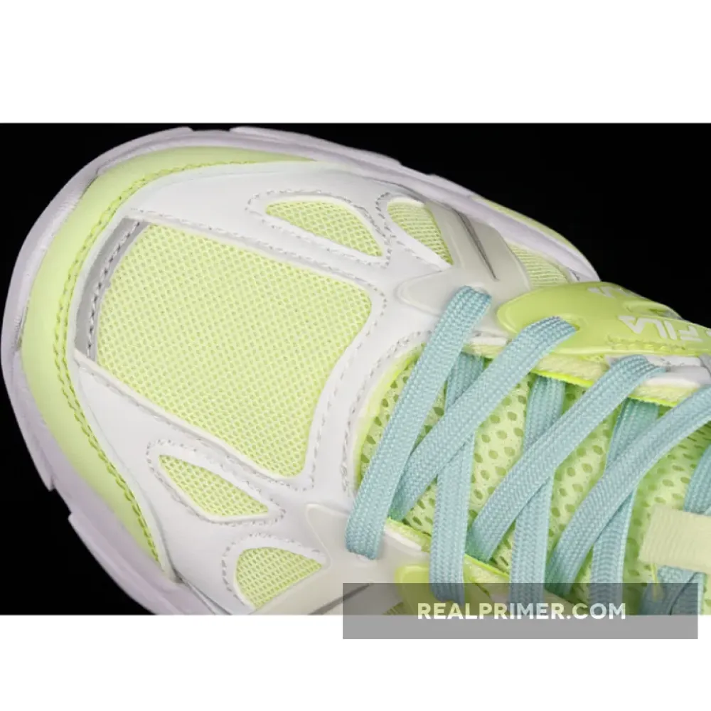 FI*LA SPORT INTERACTION WHITE/FLUORESCENT GREEN/PINK
