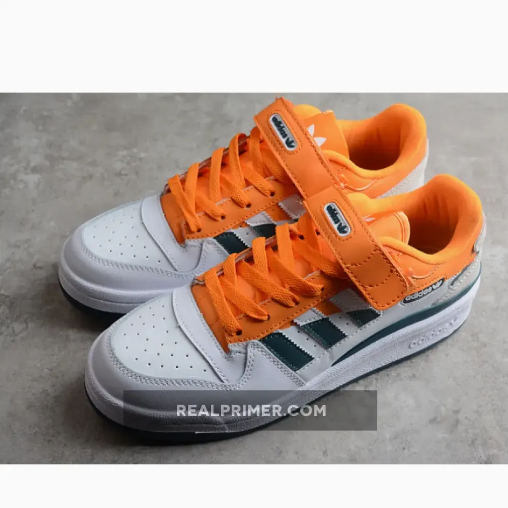 FORUM 84 LOW PREMIUM CREW ORANGE/CLOUD WHITE/WILD TEAL FY4970