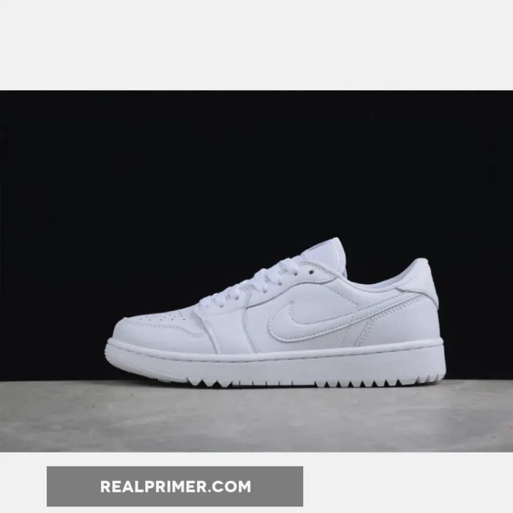 AIR JORDAN 1 LOW GOLF WHITE/WHITE/WHITE DD9315-101