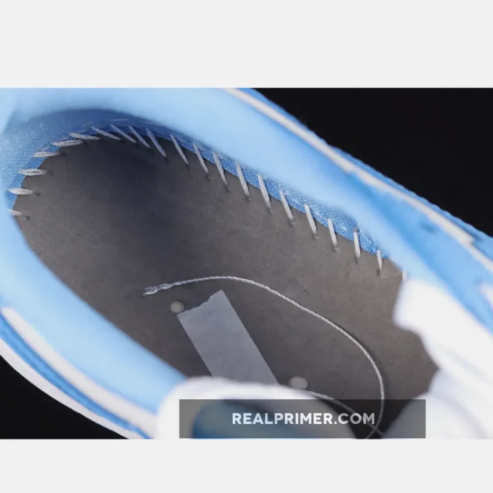 AIR JORDAN 1 LOW GOLF UNC WHITE/UNIVERSITY BLUE DD9315-100