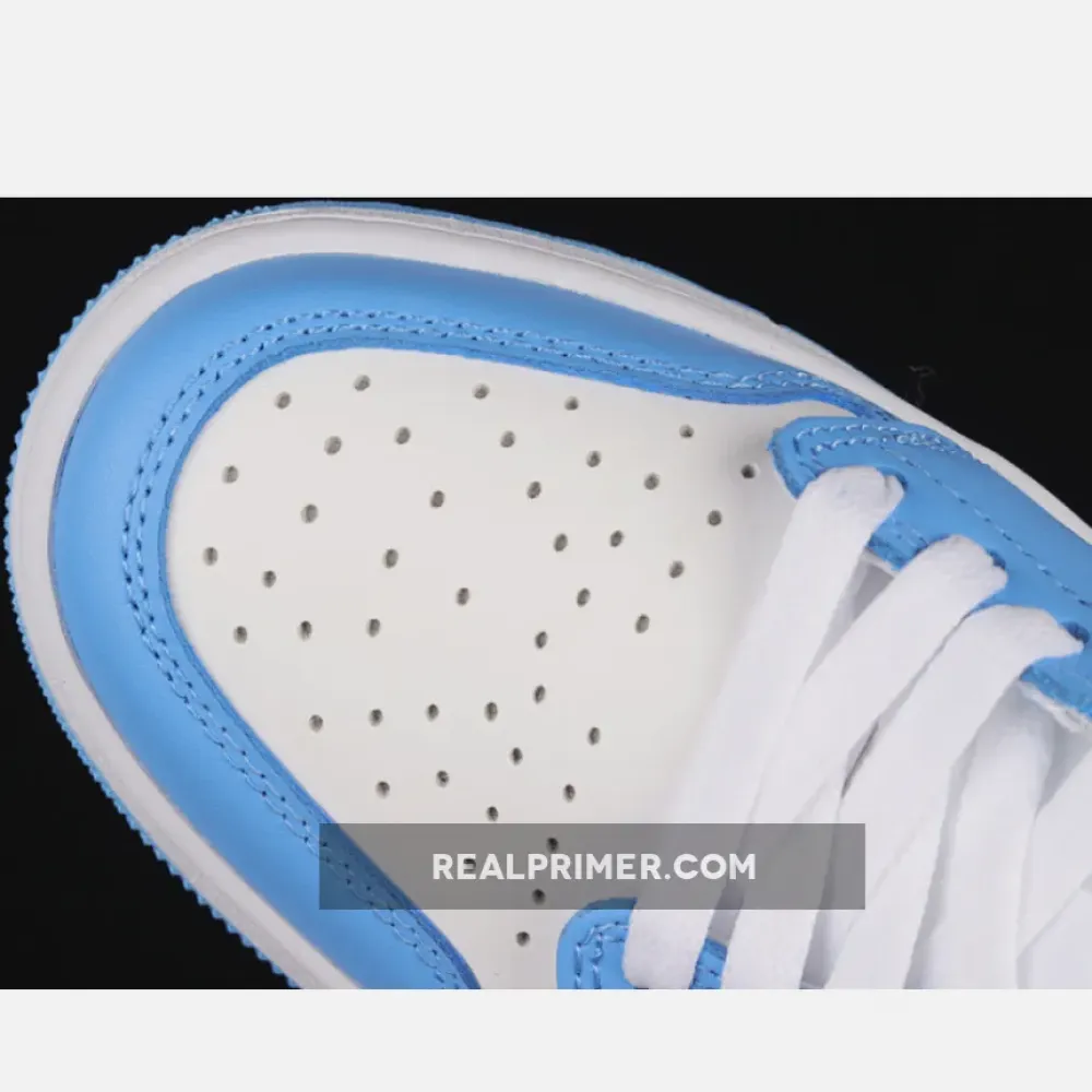 AIR JORDAN 1 LOW GOLF UNC WHITE/UNIVERSITY BLUE DD9315-100