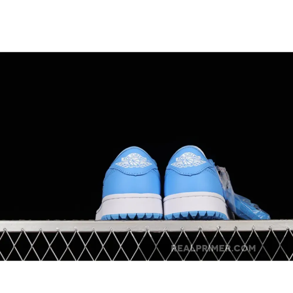 AIR JORDAN 1 LOW GOLF UNC WHITE/UNIVERSITY BLUE DD9315-100