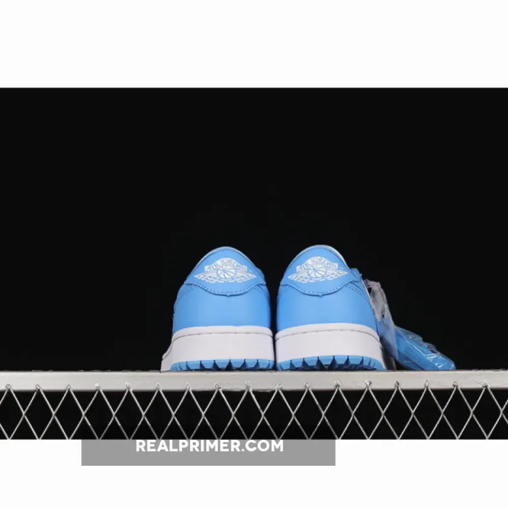 AIR JORDAN 1 LOW GOLF UNC WHITE/UNIVERSITY BLUE DD9315-100
