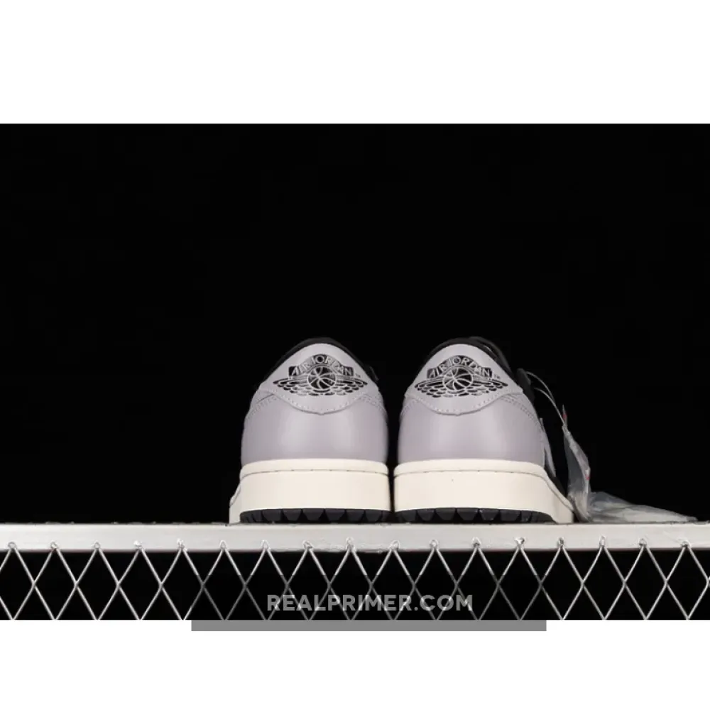 AIR JORDAN 1 LOW GOLF SHADOW BLACK/SAIL/MEDIUM GREY DD9315-001