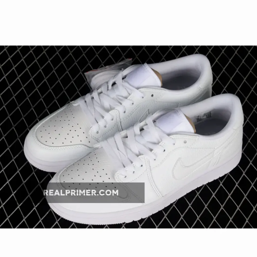 AIR JORDAN 1 LOW GOLF WHITE/WHITE/WHITE DD9315-101