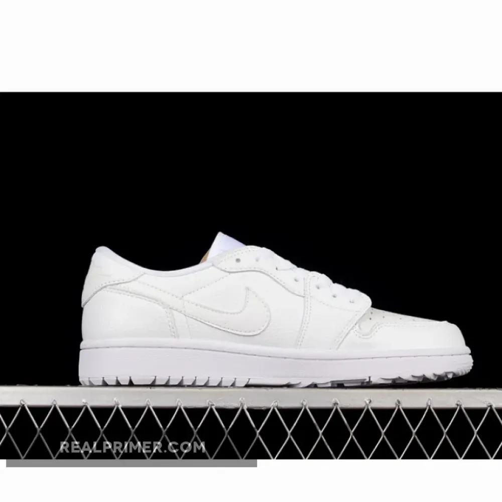 AIR JORDAN 1 LOW GOLF WHITE/WHITE/WHITE DD9315-101