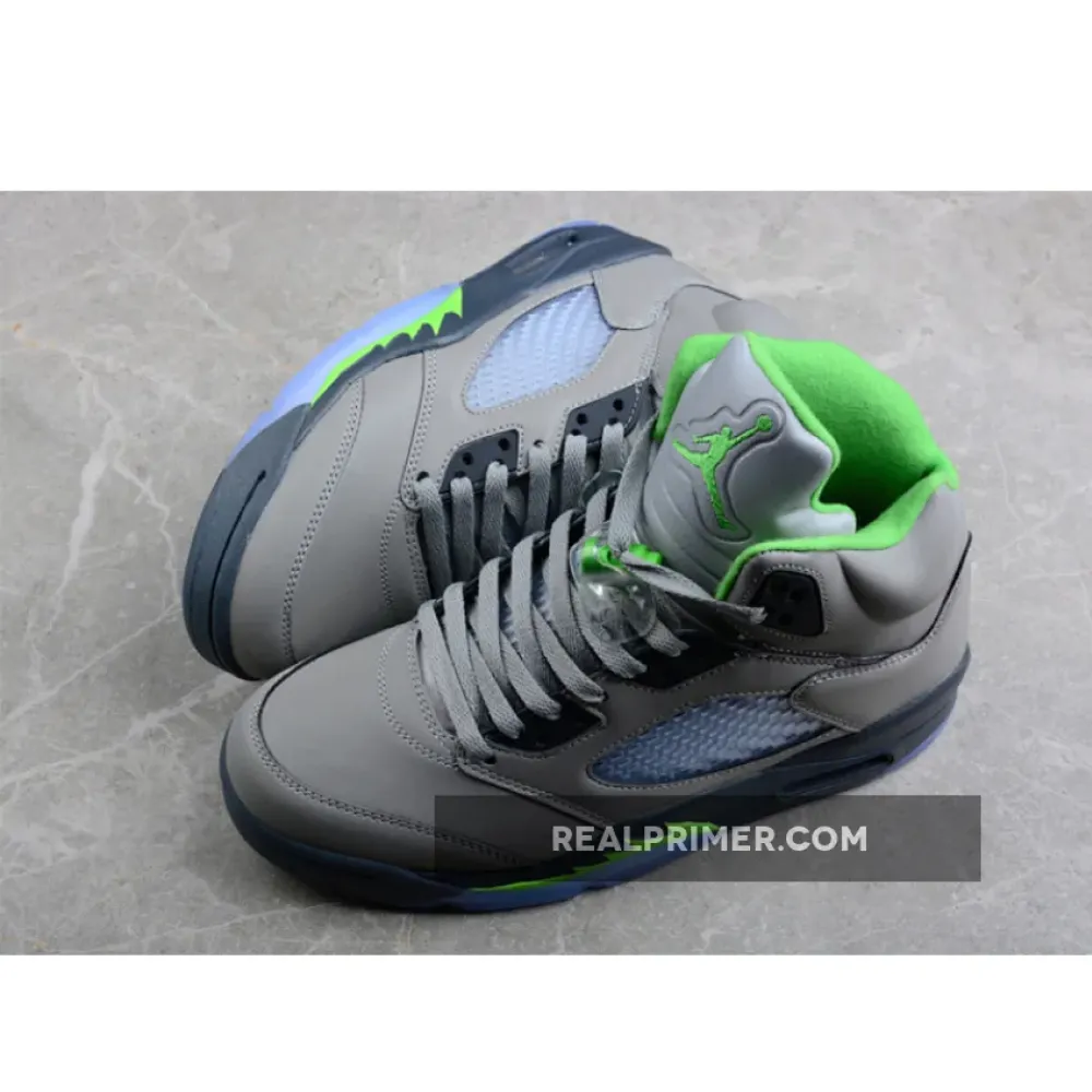 AIR JORDAN 5 RETRO 2022 SILVER/GREEN BEAN/FLINT GREY DM9014-003