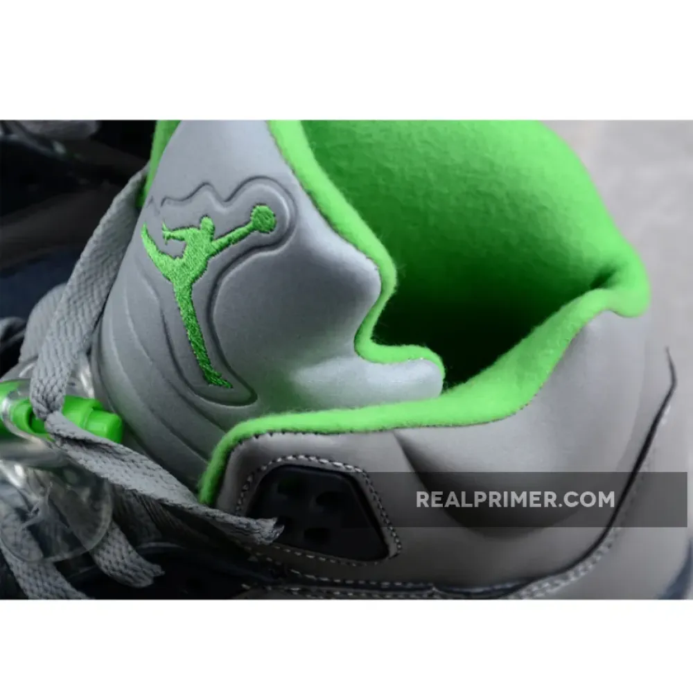 AIR JORDAN 5 RETRO 2022 SILVER/GREEN BEAN/FLINT GREY DM9014-003